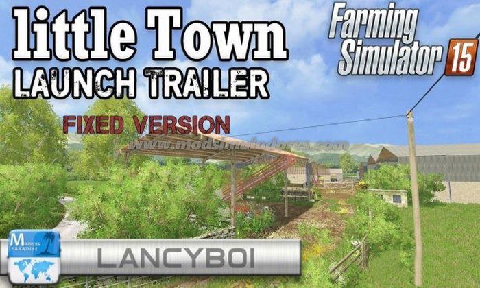 Mapa Little Town v 1.0 Fixed - FS15