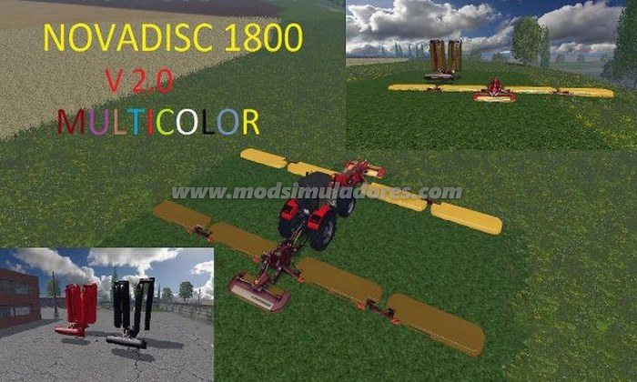 Novadisc 1800 v 2.0 Multicolor - FS15
