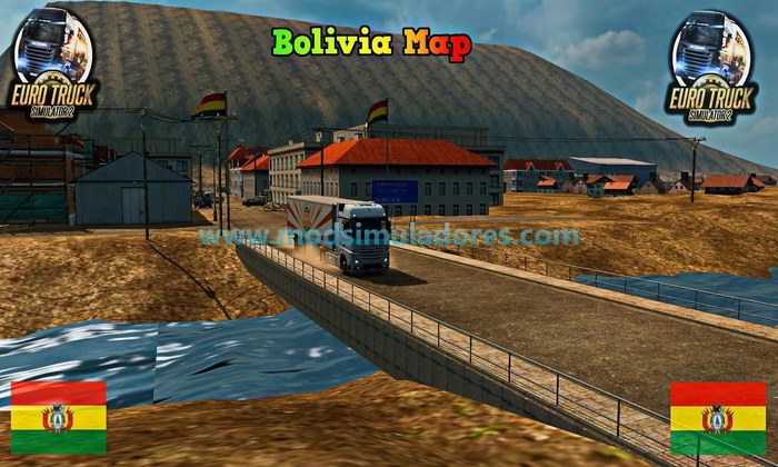 Bolívia V.3.4 Mapa Para V.1.24.X - ETS2