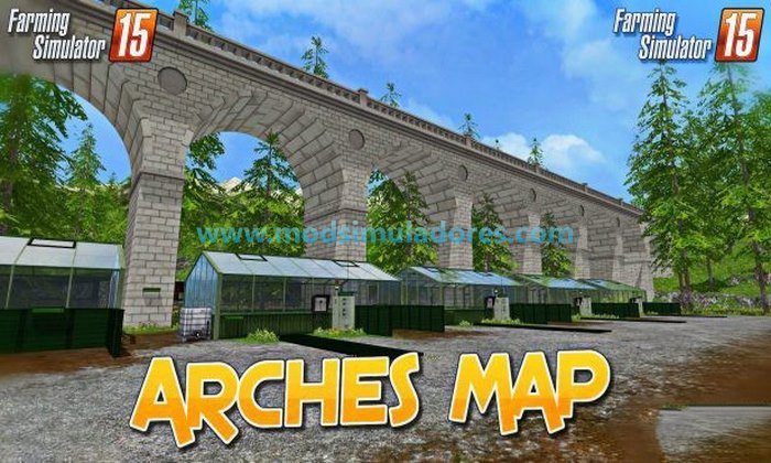 Mapa Arches v 1.3 - FS15