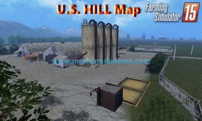 Mapa US Hill v 1.0.2 - FS15