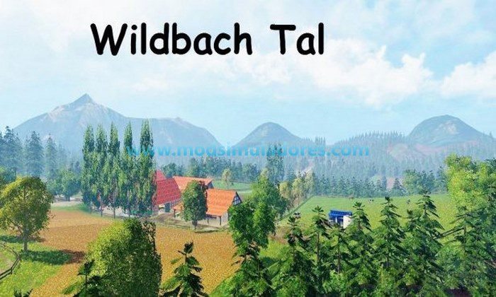 Mapa Wildbach Tal v 3.3 - FS15