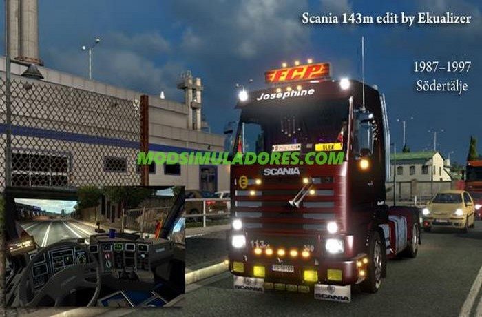Caminhão Scania 143M 420 V.4.0 Para V.1.25.X