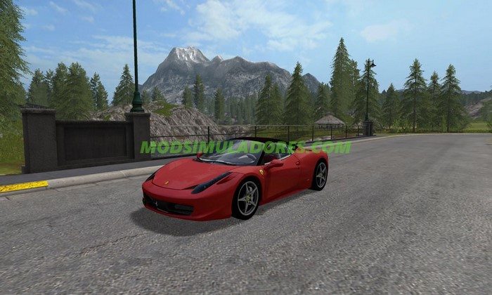 Carro Ferrari 458 Italia v 1.0 - FS17