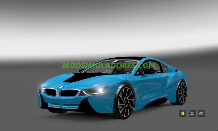 Carro Novo BMW i8 V.10.0 Para V.1.26.X - ETS2