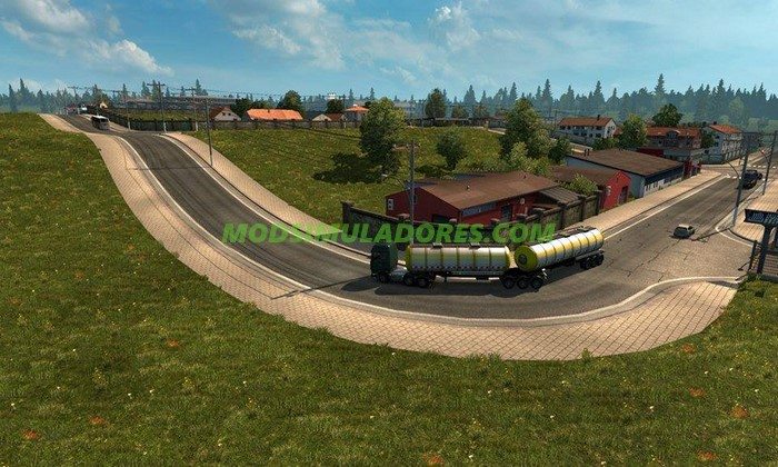 Reboque Bitrem Articulado no Trafego Para V.1.26.X - ETS2