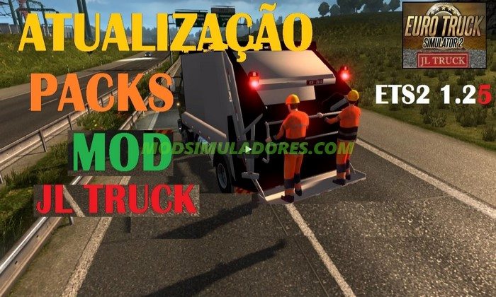 Pack de Caminhões Brasileiros Para Tráfego V.6.1 Para V.1.26.X - ETS2