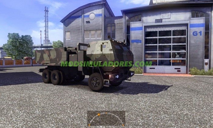 Caminhão Serviço Militar Para V.1.26.X - ETS2