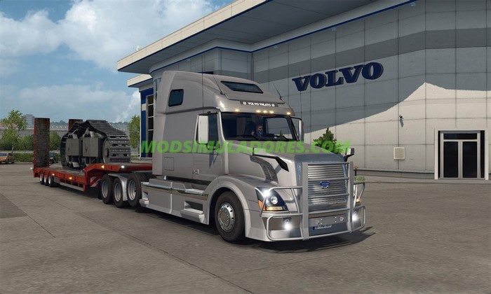 Caminhão Volvo VNL 670 V.1.5.1 Para V.1.26.X - ETS2