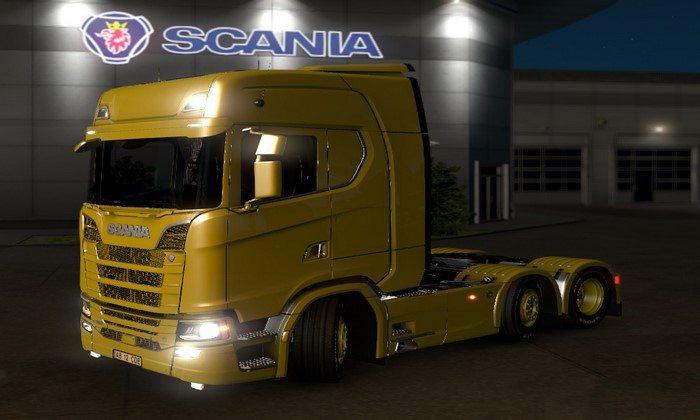 Caminhão Scania S730 V8 Para V.1.26.X - ETS2