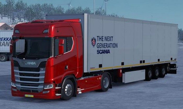 Reboque Scania Nova Geração Para V.1.26.X - ETS2