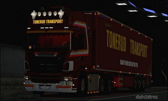 Caminhão Scania Tonerud Combo Para V.1.26.X - ETS2