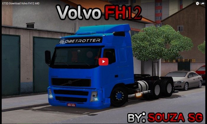 Caminhão Volvo FH12 440 Edit Para V.1.26.X - ETS2