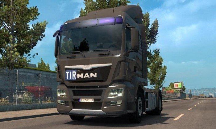 Caminhão Man TGS Euro 6 V.1.1 Para V.1.27.X - ETS2