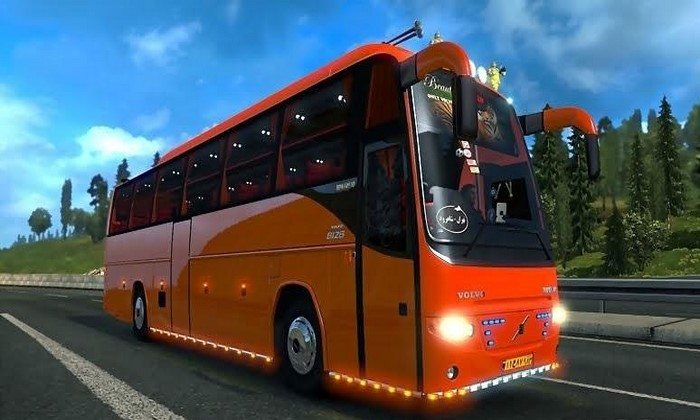 Ônibus Volvo Runiran B12B TX R9700 + Mod de Passageiros V.2.0 Para V.1.26.X - ETS2