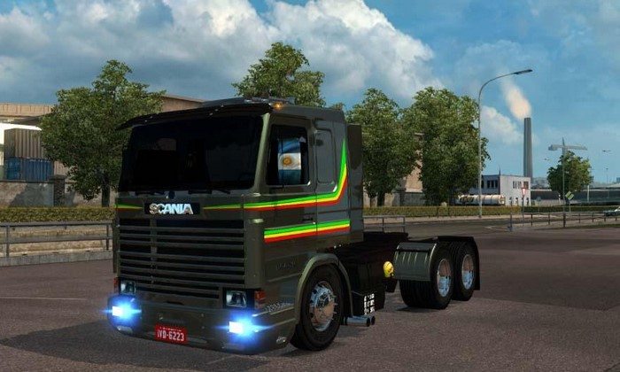Caminhão Scania 113 Frontal V.4.0 Para V.1.26.X - ETS2