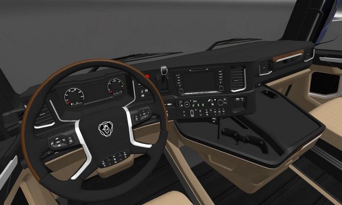 Cabine Luxo HD Scania S730 V.1.0 Para V.1.27.X - ETS2