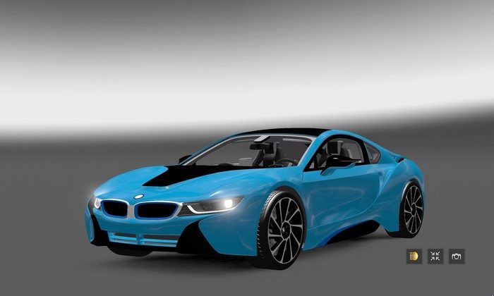 Carro Novo BMW i8 V.10.0 Para V.1.27.X - ETS2