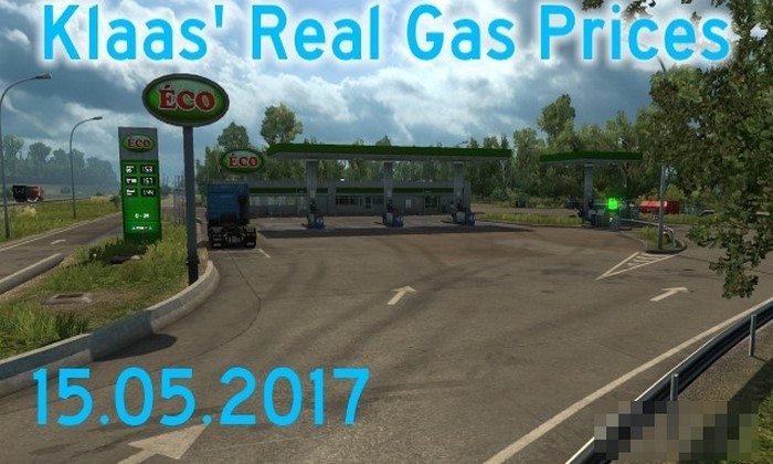 Mod Preços Reais Para Postos de Combustíveis Para V.1.27.X - ETS2