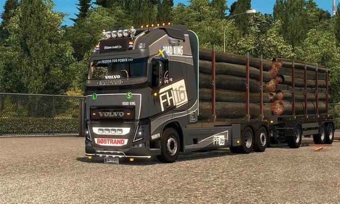 Caminhão Volvo FH16 2013 Edit V.22.01R Para V.1.27.X - ETS2