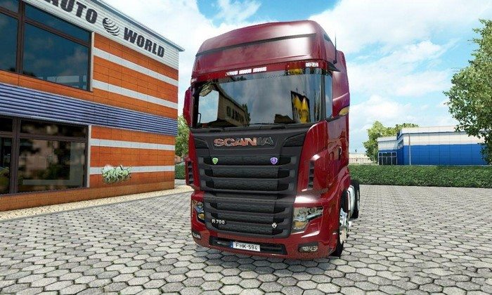 Caminhão Scania R700 + Fix 2017 Para V.1.27.X - ETS2