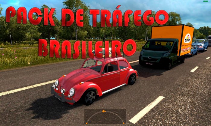 Pack Tráfego de Carros Brasileiros JL Truck V.5.8 Para V.1.30.X - ETS2