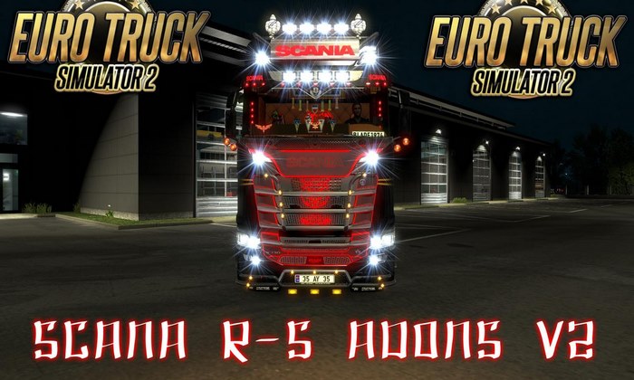 Caminhão Scania R-S + Acessórios V.2.0 Para V.1.30.X - ETS2
