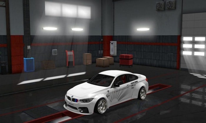 Carro BMW M4 F82 Modificado Para V.1.30.X - ETS2