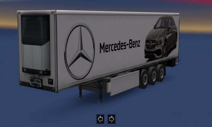 Reboque Mercedes Benz CLA Para Para V.1.30.X - ETS2