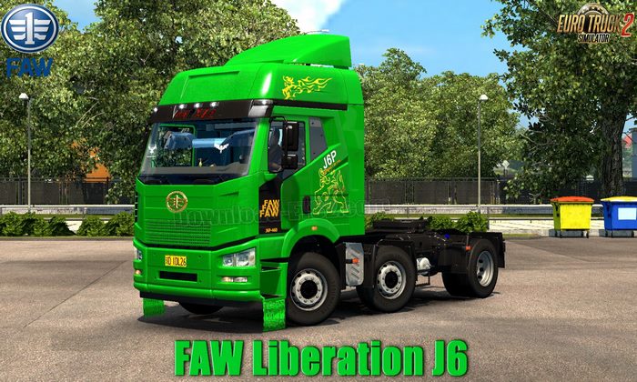 Caminhão FAW Liberation J6 v1.0 Para V.1.31.X - ETS2