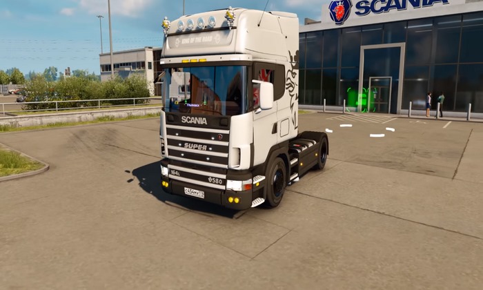 Caminhão Scania 4 Series + Interior v1.0 Para V.1.31.X - ETS2