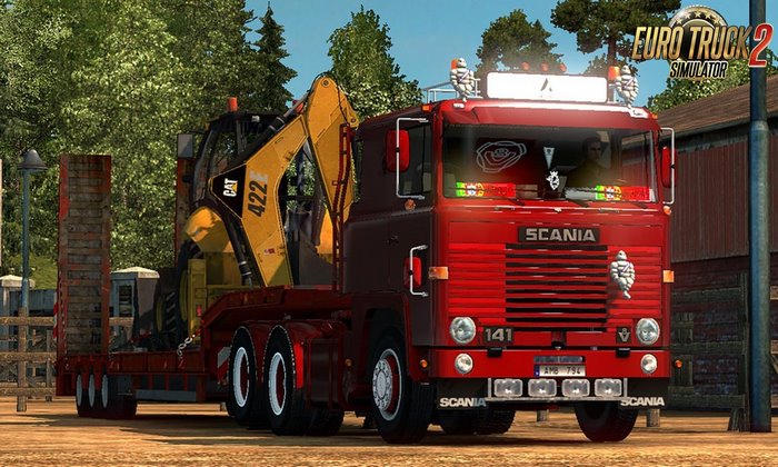 Caminhão Scania LK 141 v2.0 Para V.1.31.X - ETS2