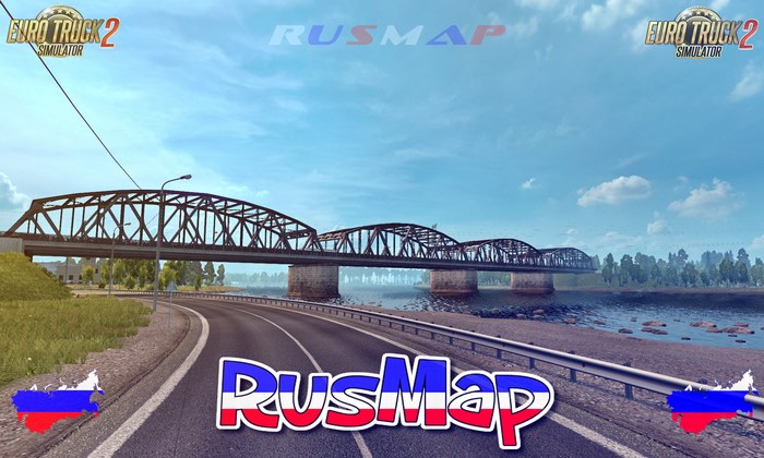 Mapa RusMap v1.8.1 Para V.1.31.X - ETS2