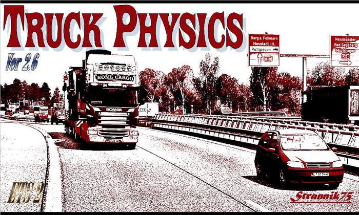 Mod Física Realista Para Caminhões Para V.1.32.X - ETS2