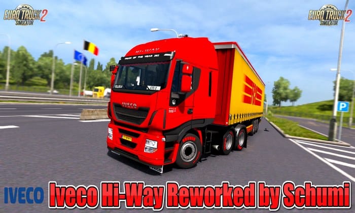 Caminhão Iveco Hi-Way Retrabalhado v1.8 Para V.1.32.X - ETS2