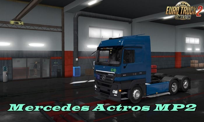 Caminhão Mercedes Actros MP2 RC1 Para V.1.32.X - ETS2