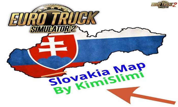 Mapa New Slovakia v6.0 Para V.1.32.X - ETS2