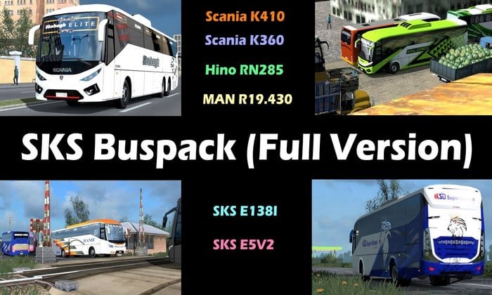 Pack de Bus SKS Para V.1.33.X - ETS2