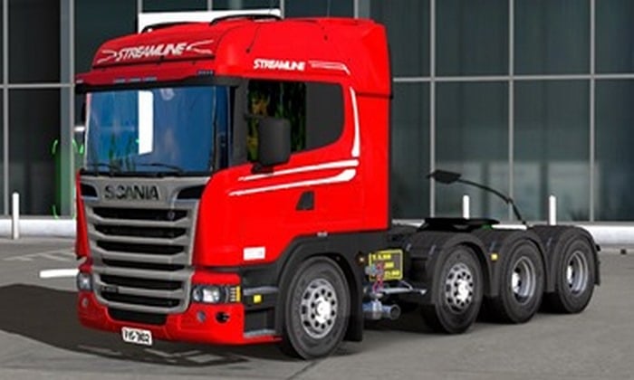 Scania Streamline R480 8X4 Para V.1.35.X - ETS2