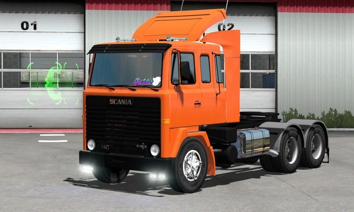 Caminhão Scania LK 140 Para V.1.35.X - ETS2