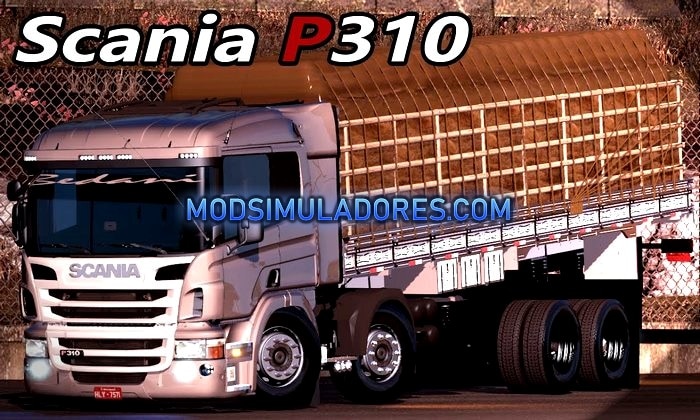 Caminhão Scania P360 BiTruck Para V.1.35.X - ETS2
