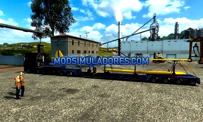Pack Cargas e Reboques Overweight V.8.1.1 Para V.1.36.X - ETS2