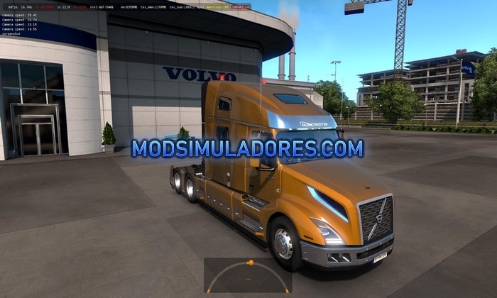 Caminhão Volvo VNL 2018 V.2.16 Para V.1.36.X - ETS2