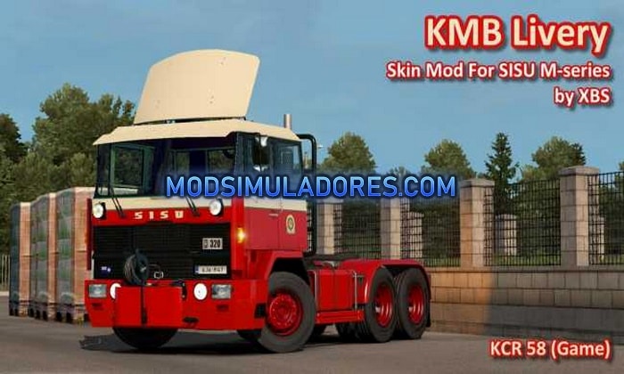 Caminhão KMB Livery Sisu M-Series Para V.1.35.X - ETS2