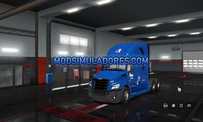 Caminhão Freightliner Cascadia 2019 V.2.0 Para V.1.36.X - ETS2