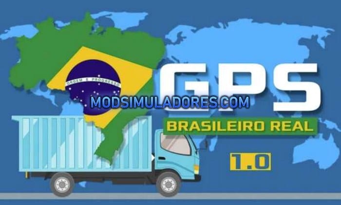 Mod GPS Brasileiro Real V.1.0 Para V.1.36.X - ETS2