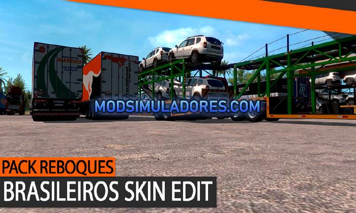 Mod Novas Skins Reboques Brasileiros Para V.1.36.X - ETS2