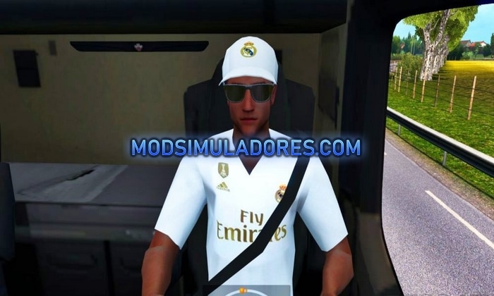 Mod Motorista Real Madrid Para V.1.36.X - ETS2