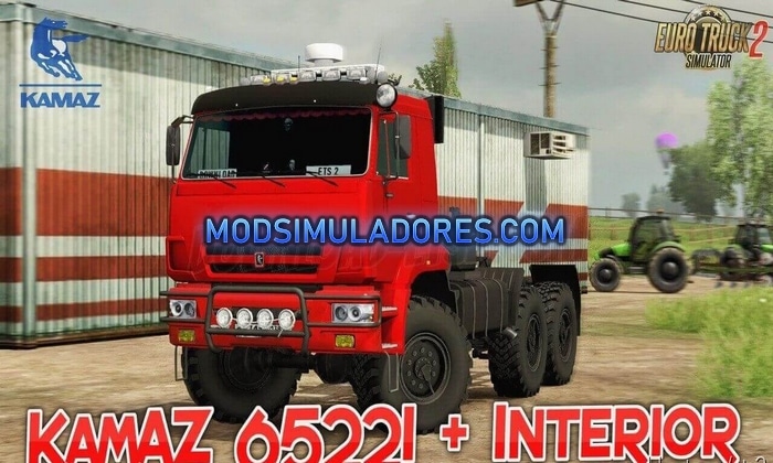 Caminhão Kamaz 65221 Para V.1.36.X - ETS2