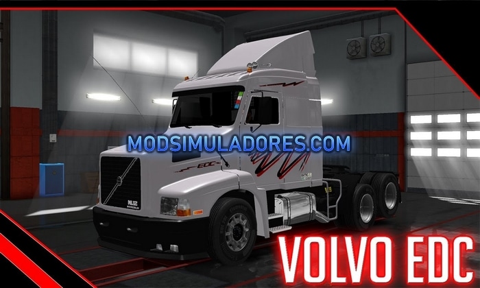 Caminhão Volvo NL12 EDC V.1.5 Para V.1.36.X - ETS2
